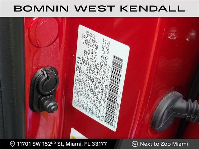 Photo of 2022 Radiant Red Metallic II Honda Passport