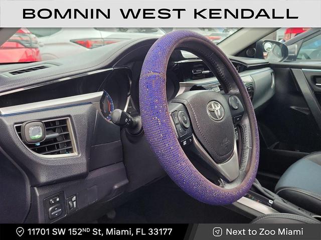 Photo of 2015 Blue Crush Metallic Toyota Corolla