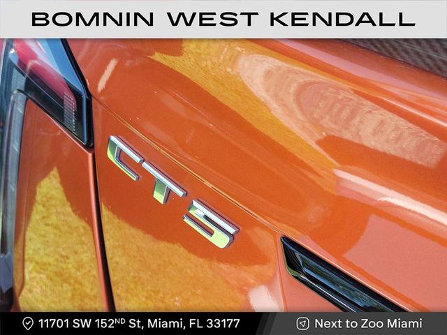 Photo of 2023 Blaze Orange Metallic Cadillac CT5-V