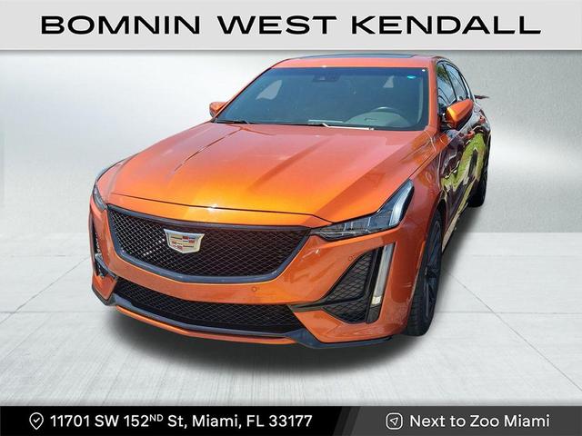 Photo of 2023 Blaze Orange Metallic Cadillac CT5-V