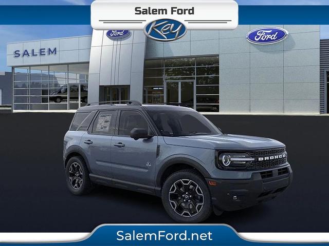 Photo of 2025 Azure Gray Metallic Tri-Coat Ford Bronco Sport