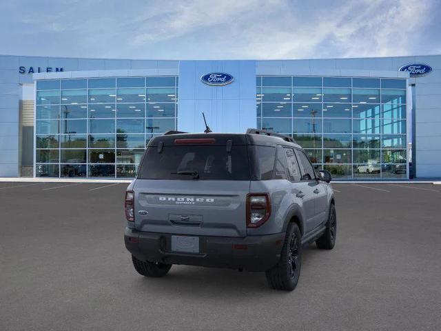 Photo of 2025 Azure Gray Metallic Tri-Coat Ford Bronco Sport