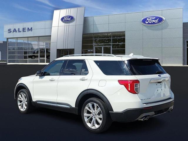 Photo of 2022 Star White Metallic Tri-Coat Ford Explorer
