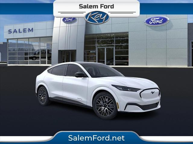Photo of 2025 Star White Metallic Tri-Coat Ford Mustang Mach-E