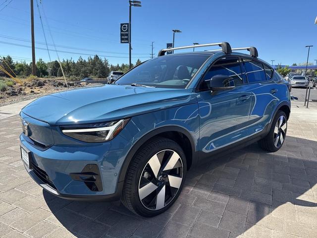 Photo of 2023 Fjord Blue Metallic Volvo C40 Recharge Pure Electric