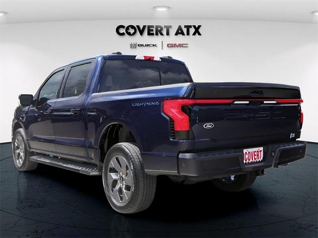 Photo of 2022 Blue Metallic Ford F-150 Lightning
