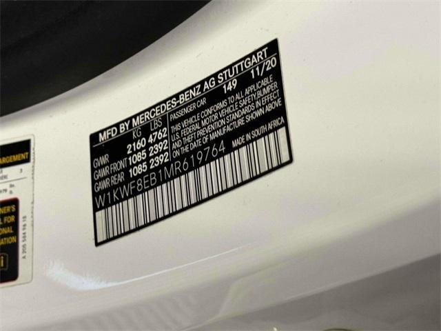 Photo of 2021 Polar White Mercedes-Benz C-Class