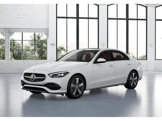 Photo of 2025 Polar White Mercedes-Benz C-Class