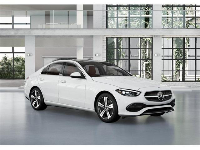 Photo of 2025 Polar White Mercedes-Benz C-Class