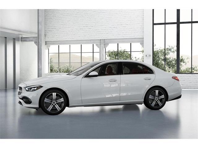 Photo of 2025 Polar White Mercedes-Benz C-Class