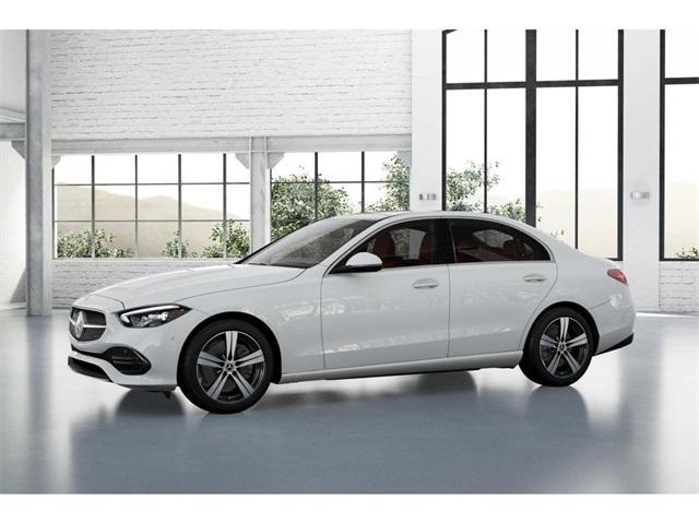 Photo of 2025 Polar White Mercedes-Benz C-Class