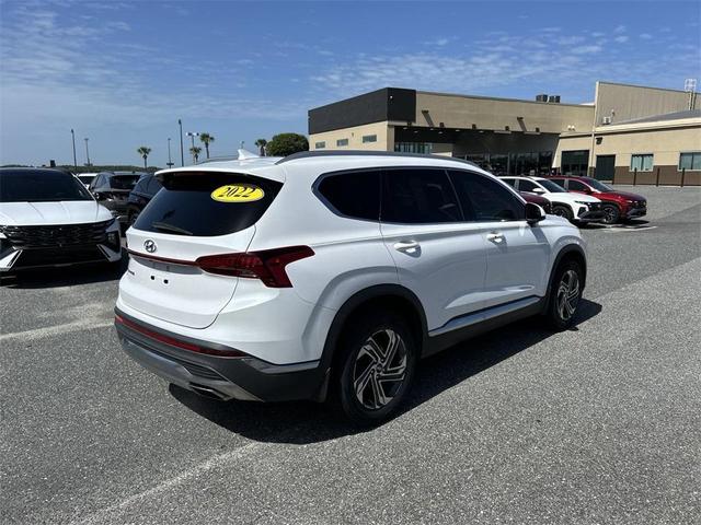 Photo of 2022 Quartz White Hyundai SANTA FE