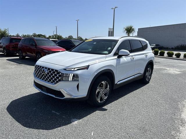 Photo of 2022 Quartz White Hyundai SANTA FE