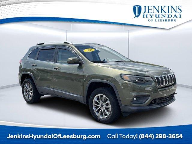 Photo of 2021 Olive Green Pearlcoat Jeep Cherokee