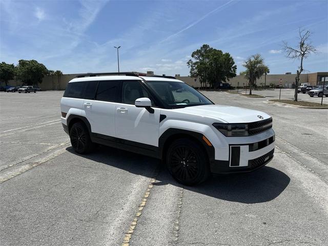 Photo of 2025 White Hyundai SANTA FE HEV