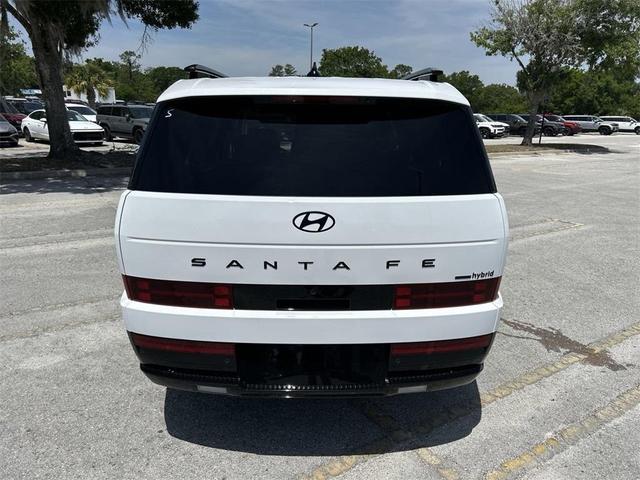 Photo of 2025 White Hyundai SANTA FE HEV