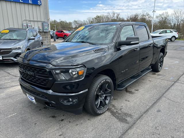 Photo of 2022 Diamond Black Crystal Pearlcoat RAM 1500