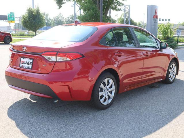 Photo of 2021 Barcelona Red Metallic Toyota Corolla