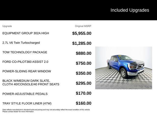 Photo of 2022 Atlas Blue Metallic Ford F-150