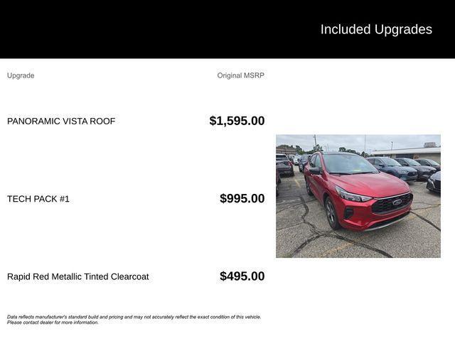 Photo of 2023 Rapid Red Metallic Tinted Clearcoat Ford Escape