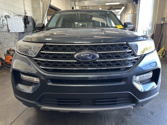 Photo of 2022 Stone Blue Metallic Ford Explorer