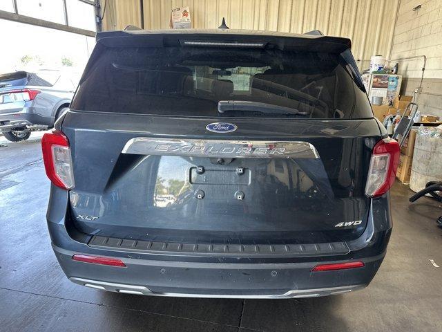 Photo of 2022 Stone Blue Metallic Ford Explorer