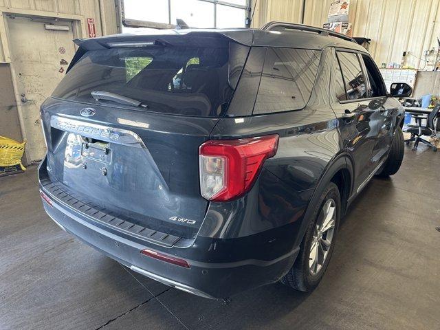 Photo of 2022 Stone Blue Metallic Ford Explorer