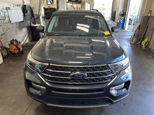 Photo of 2022 Stone Blue Metallic Ford Explorer