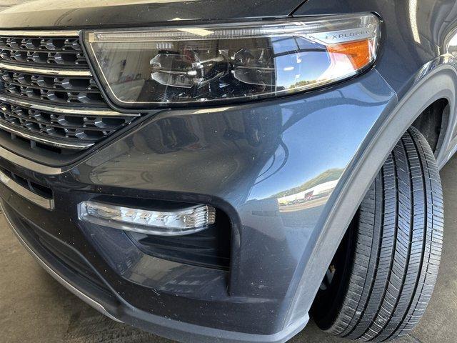 Photo of 2022 Stone Blue Metallic Ford Explorer