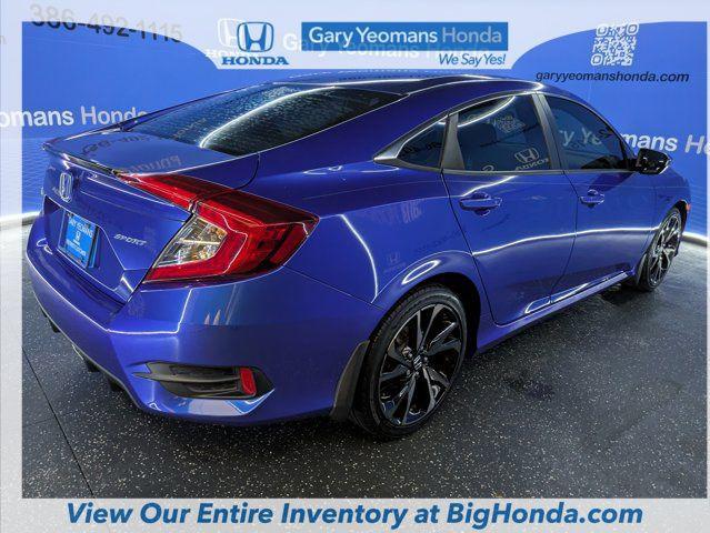 Photo of 2020 Aegean Blue Metallic Honda Civic