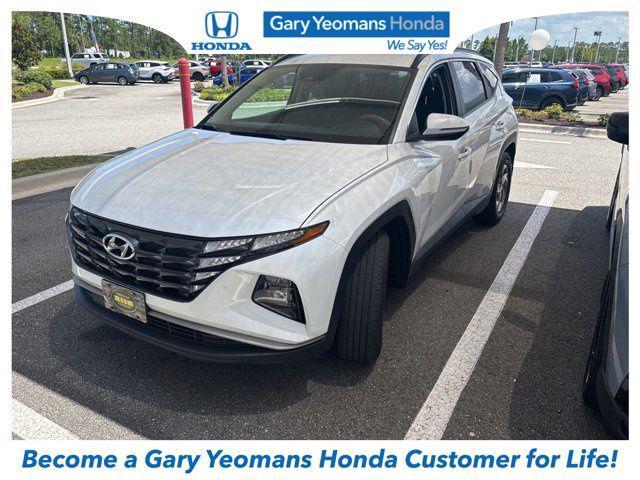 Photo of 2023 Serenity White Pearl Hyundai TUCSON