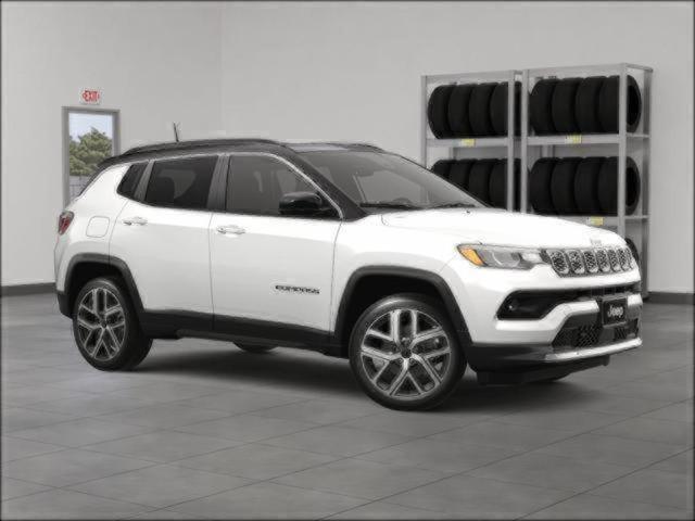 Photo of 2025 Bright White Clearcoat Jeep Compass