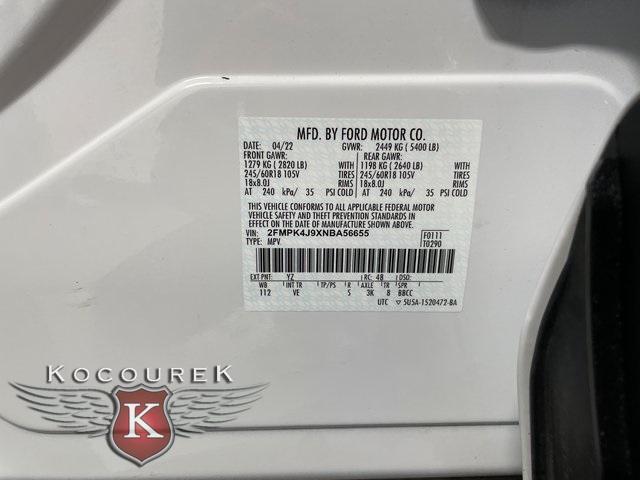 Photo of 2022 Oxford White Ford Edge