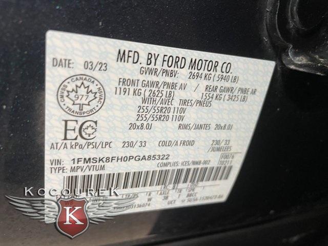 Photo of 2023 Blue Ford Explorer