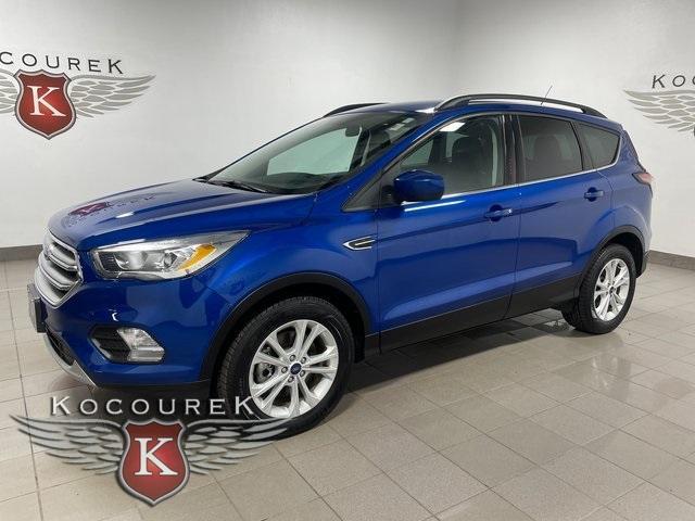 Photo of 2018 Lightning Blue Ford Escape