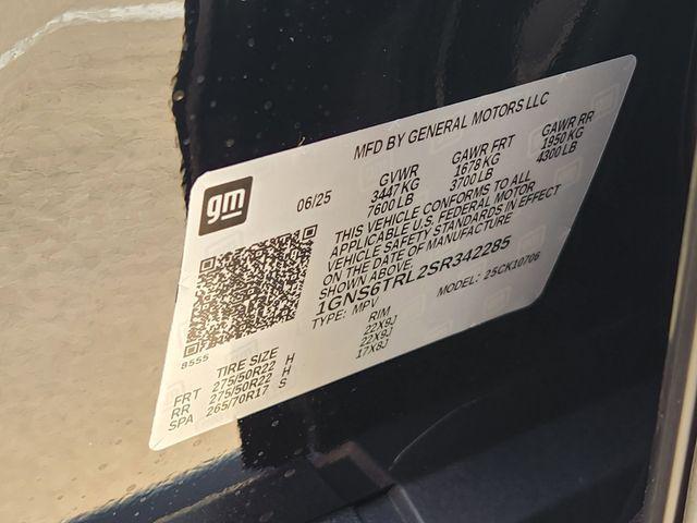 Photo of 2025 Black Chevrolet Tahoe