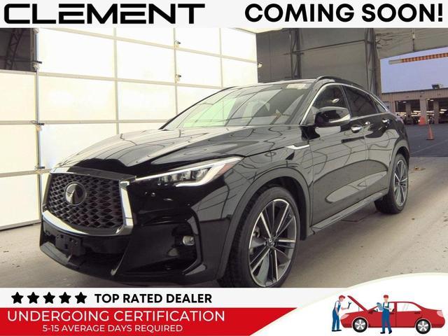 Photo of 2024 Black Obsidian INFINITI QX55