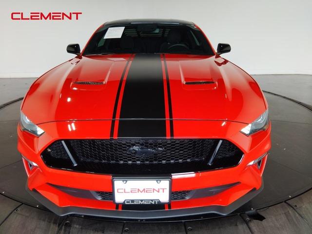 Photo of 2021 Rapid Red Metallic Tinted Clearcoat Ford Mustang