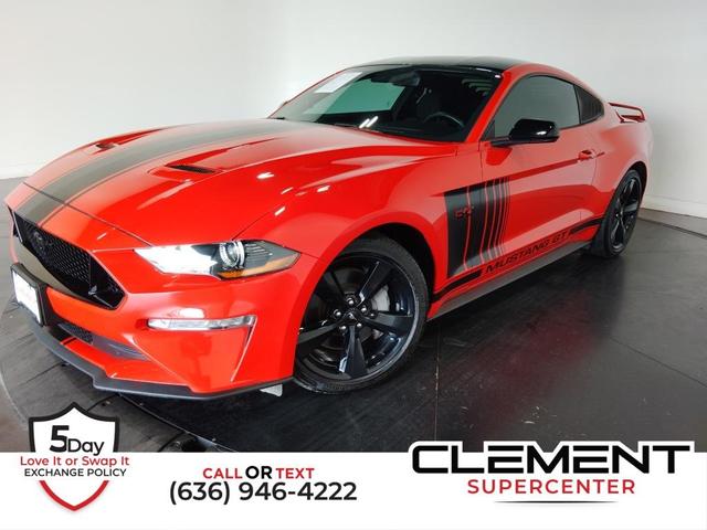 Photo of 2021 Rapid Red Metallic Tinted Clearcoat Ford Mustang