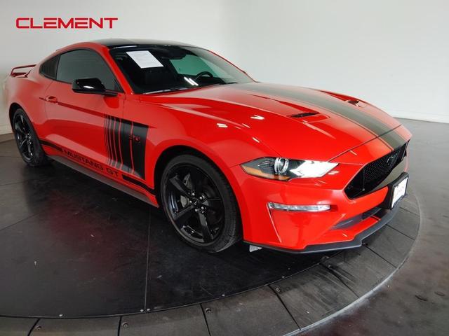 Photo of 2021 Rapid Red Metallic Tinted Clearcoat Ford Mustang