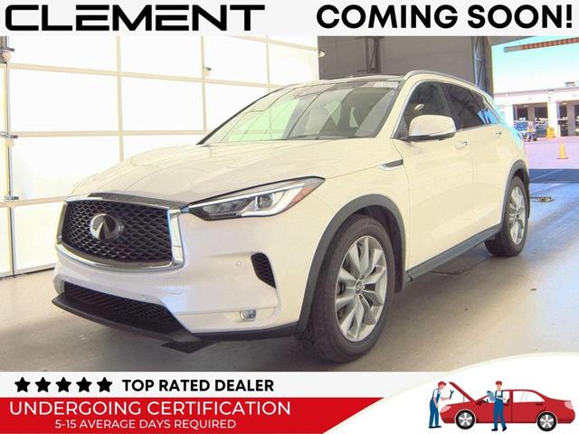 Photo of 2022 Majestic White INFINITI QX50