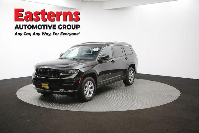 Photo of 2021 Diamond Black Crystal Pearlcoat Jeep Grand Cherokee L