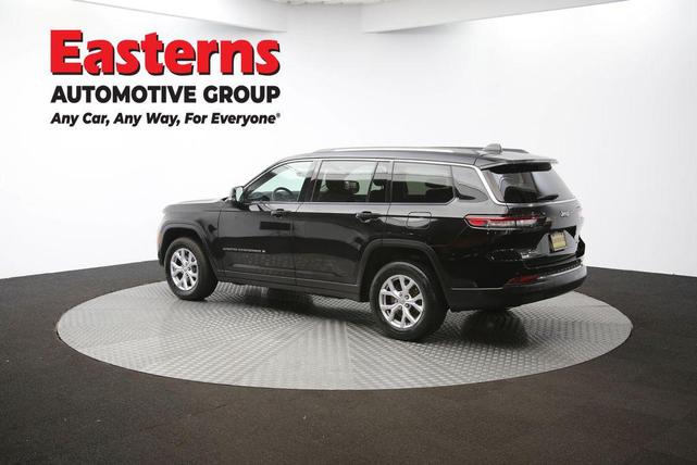 Photo of 2021 Diamond Black Crystal Pearlcoat Jeep Grand Cherokee L