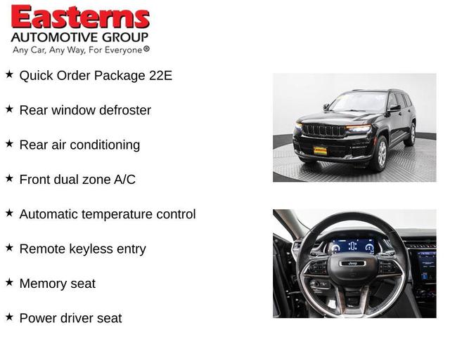 Photo of 2021 Diamond Black Crystal Pearlcoat Jeep Grand Cherokee L