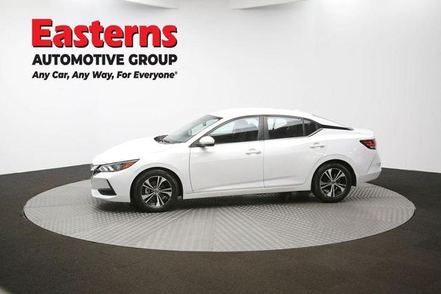 Photo of 2021 Aspen White Tricoat Nissan Sentra