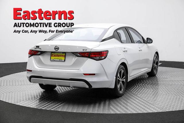 Photo of 2021 Aspen White Tricoat Nissan Sentra