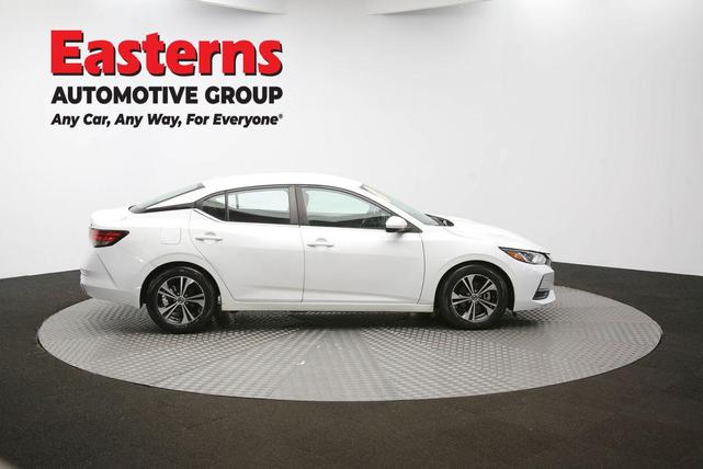 Photo of 2021 Aspen White Tricoat Nissan Sentra