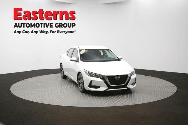Photo of 2021 Aspen White Tricoat Nissan Sentra