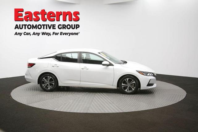 Photo of 2021 Aspen White Tricoat Nissan Sentra