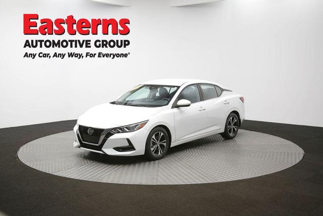 Photo of 2021 Aspen White Tricoat Nissan Sentra
